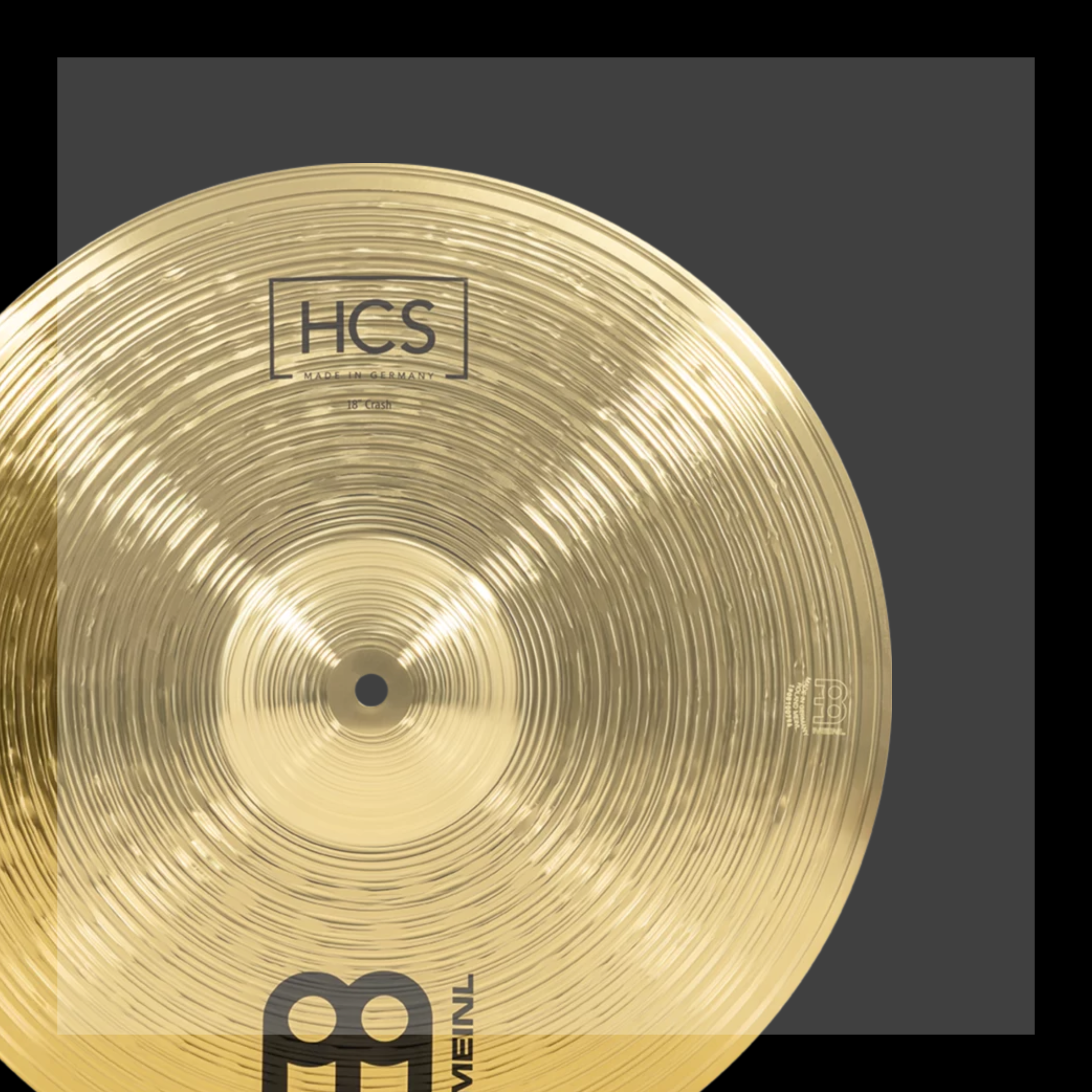 Meinl HCS Cymbals At Into Music Into Music Store