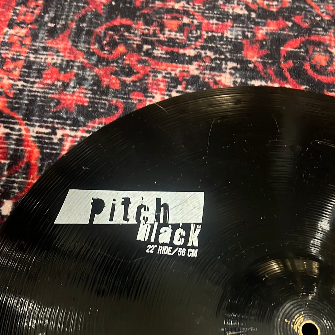 Zildjian Pitch Black 22” Ride Cymbal #951 – Into Music Store