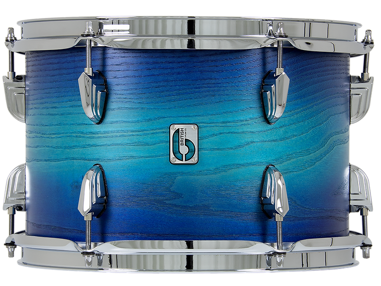 British Drum Company Legend Series 3piece Drum Kit Fistral Blue