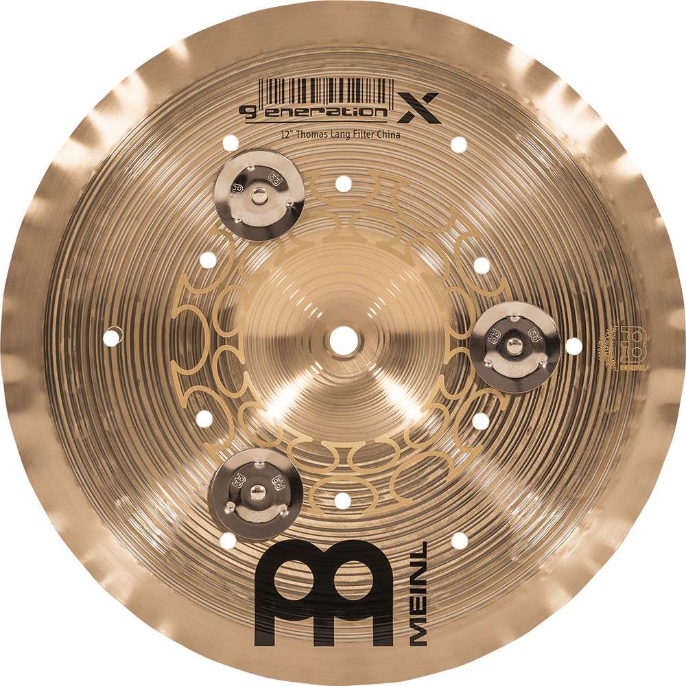 Meinl Generation X 12” Filter China Jingle Thomas Lang GX-12FCH-J