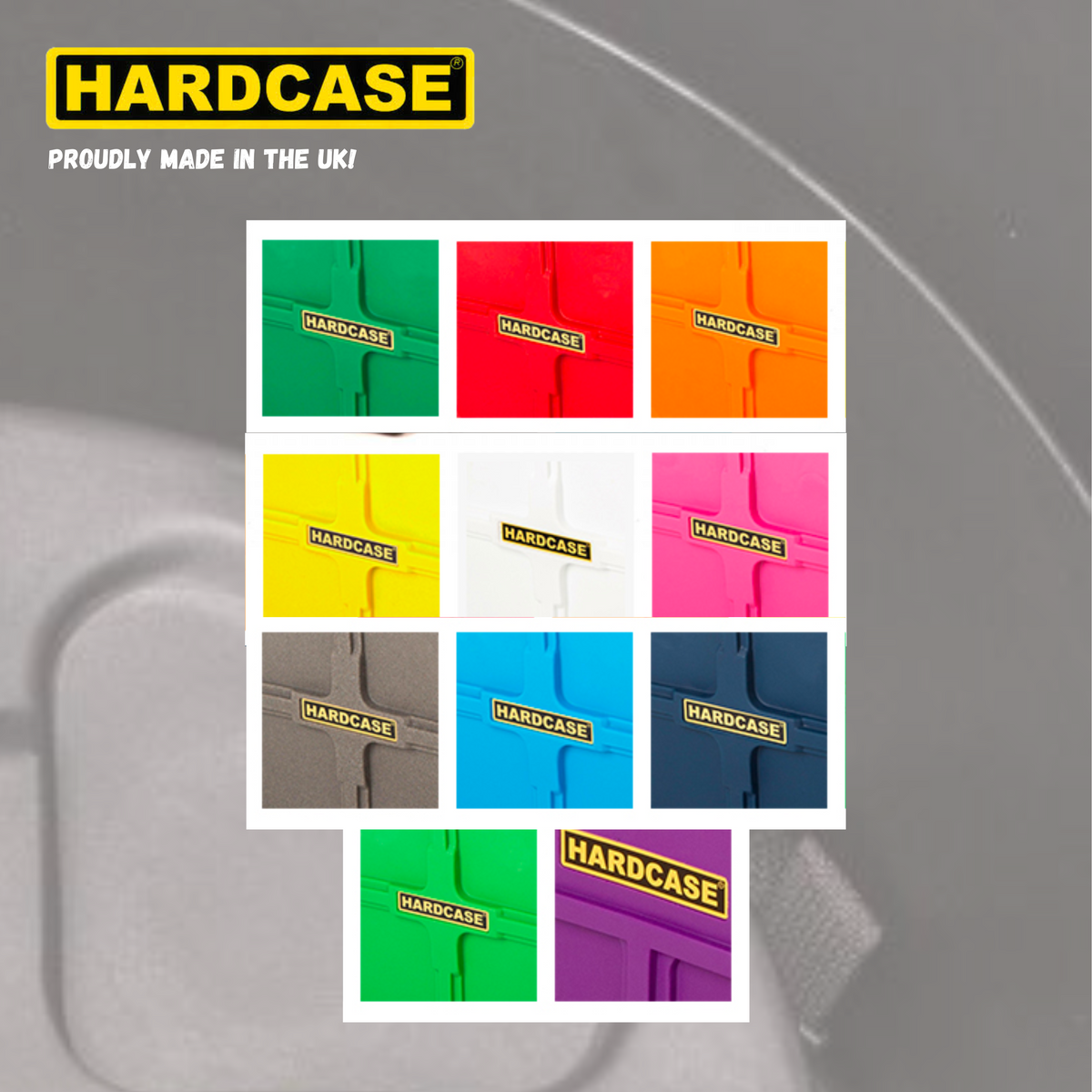 HARDCASE 20" Bass Drum Case With Wheels Into Music Store