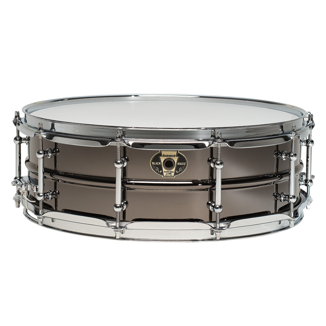 Ludwig Black Magic Snare Drum  14 × 5.5″ - Chrome – Into Music Store