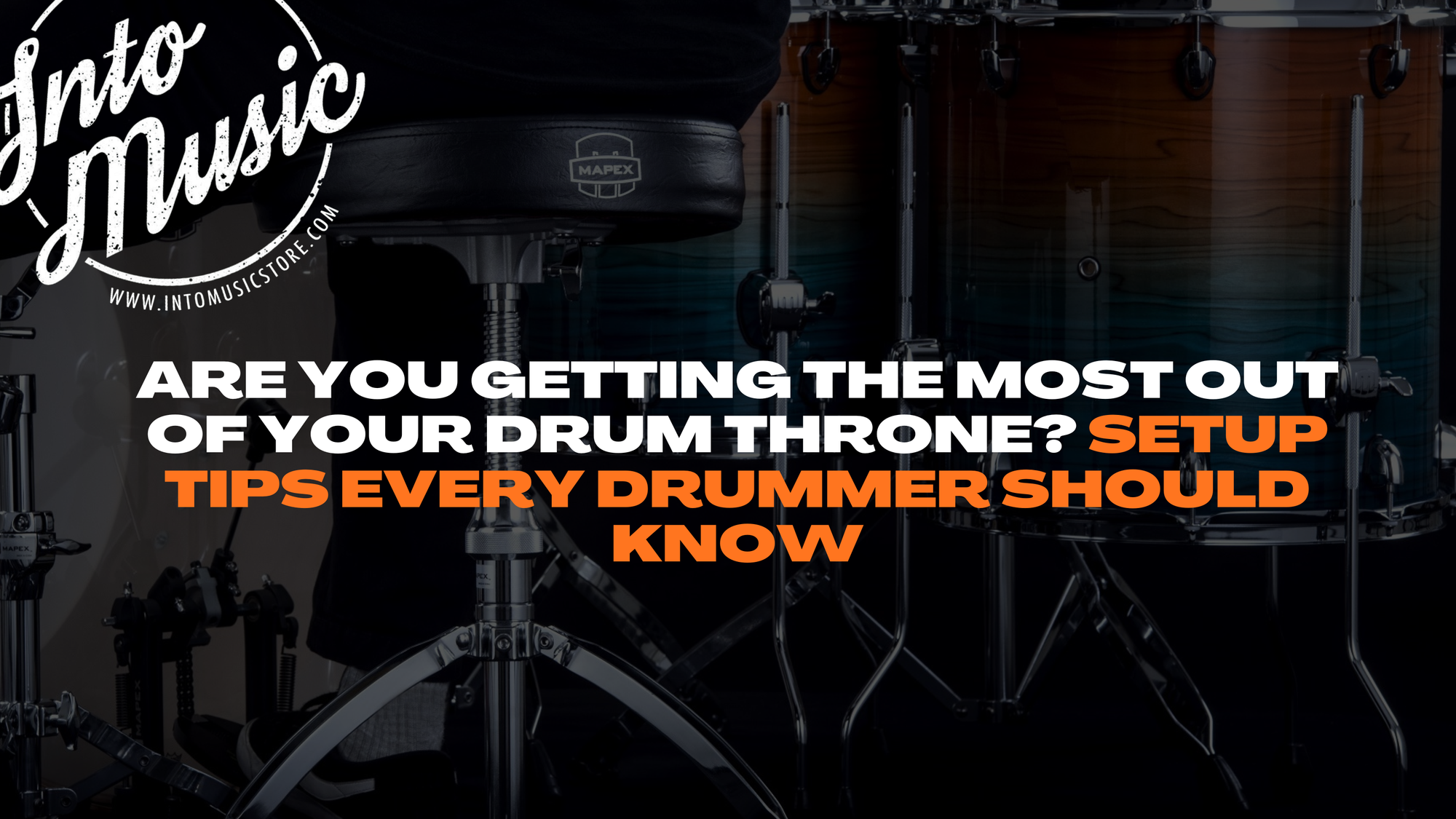 Are You Getting the Most Out of Your Drum Throne? Setup Tips Every Drummer Should Know