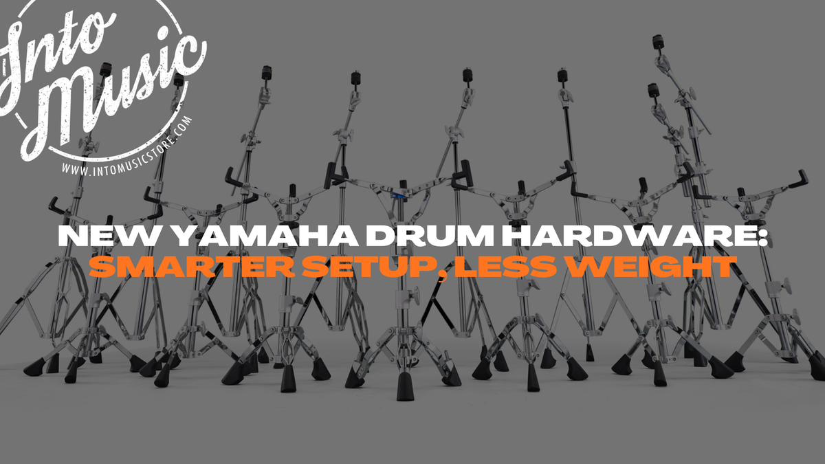 New Yamaha Drum Hardware: Smarter Setup, Less Weight