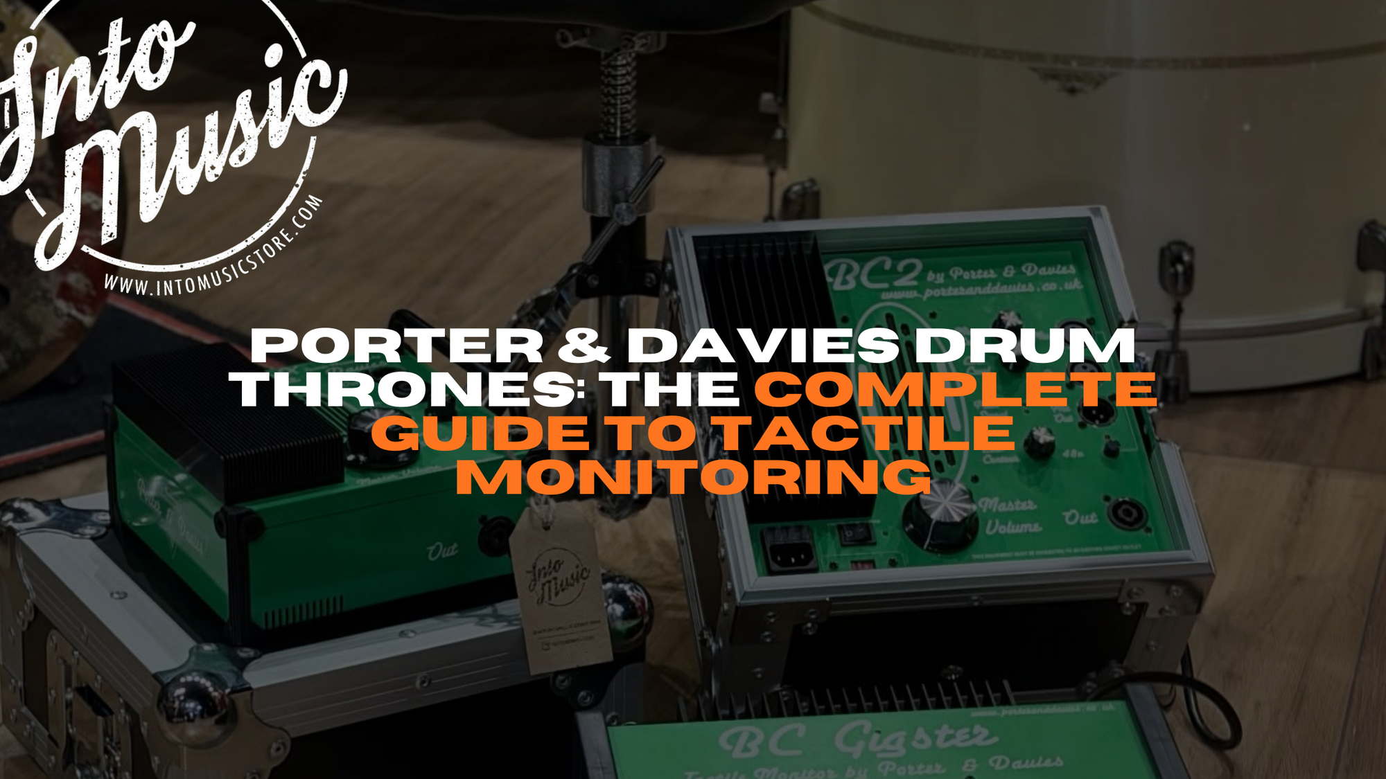 Porter & Davies Drum Thrones: The Complete Guide to Tactile Monitoring
