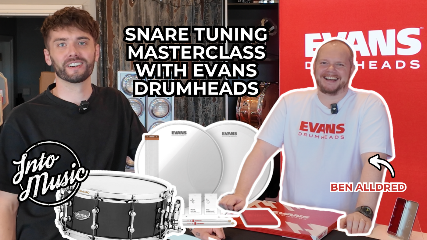 How to tune your snare drum!? With Ben from Evans Drum Heads