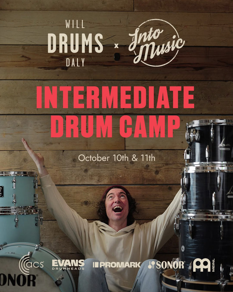What to Expect from Will Daly’s Intermediate Drum Camp at Into Music