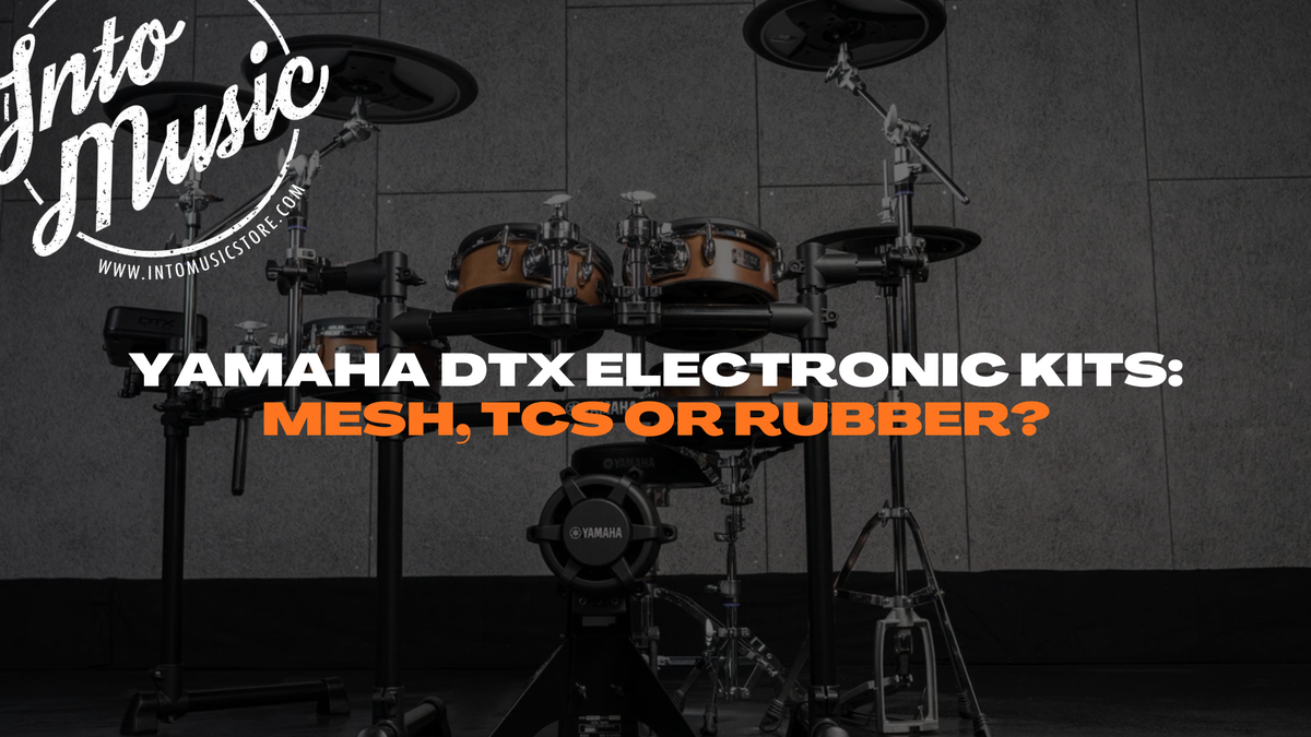 Yamaha DTX Electronic Kits: Mesh, TCS or Rubber?