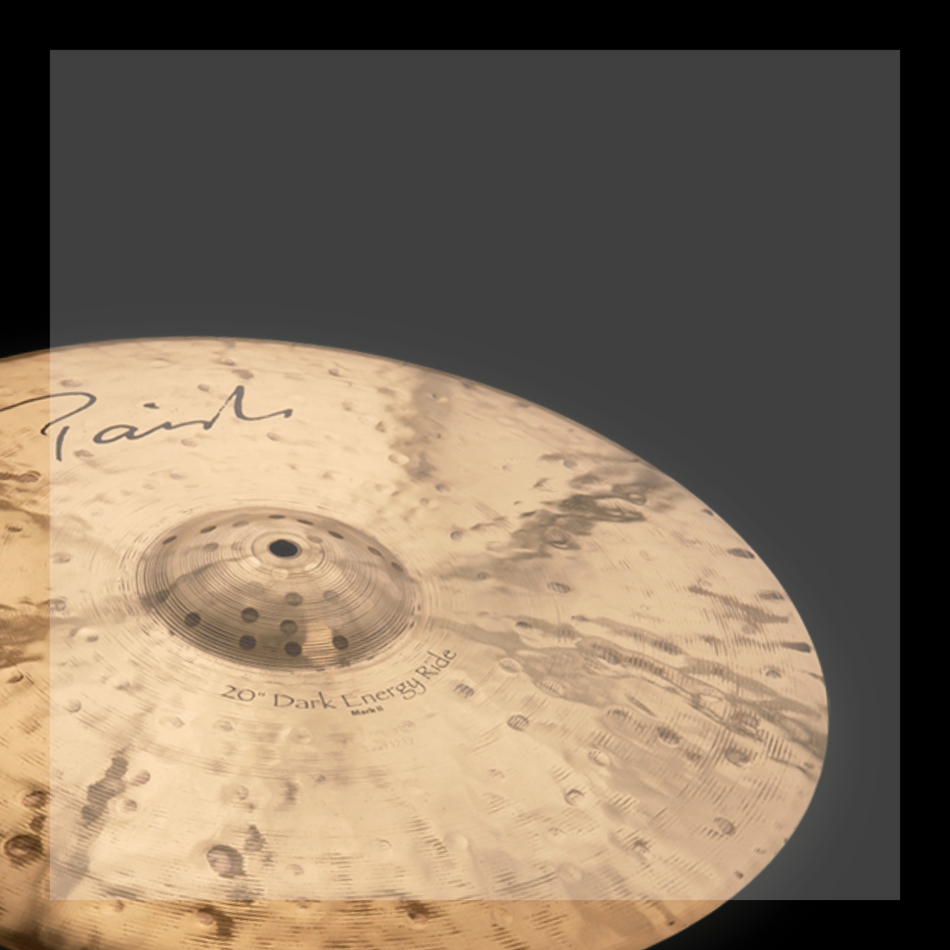 Paiste Dark Energy Cymbals