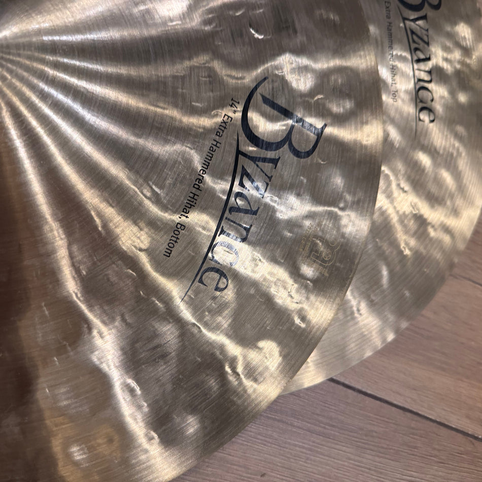 Meinl Extra Hammered 14" Hi Hat Cymbals #1363