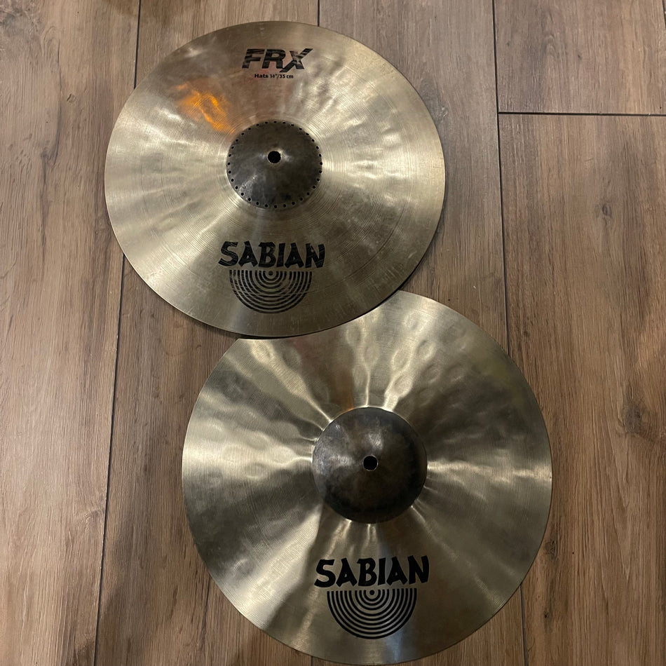 Sabian FRX 14” Hi Hat Cymbals #1249