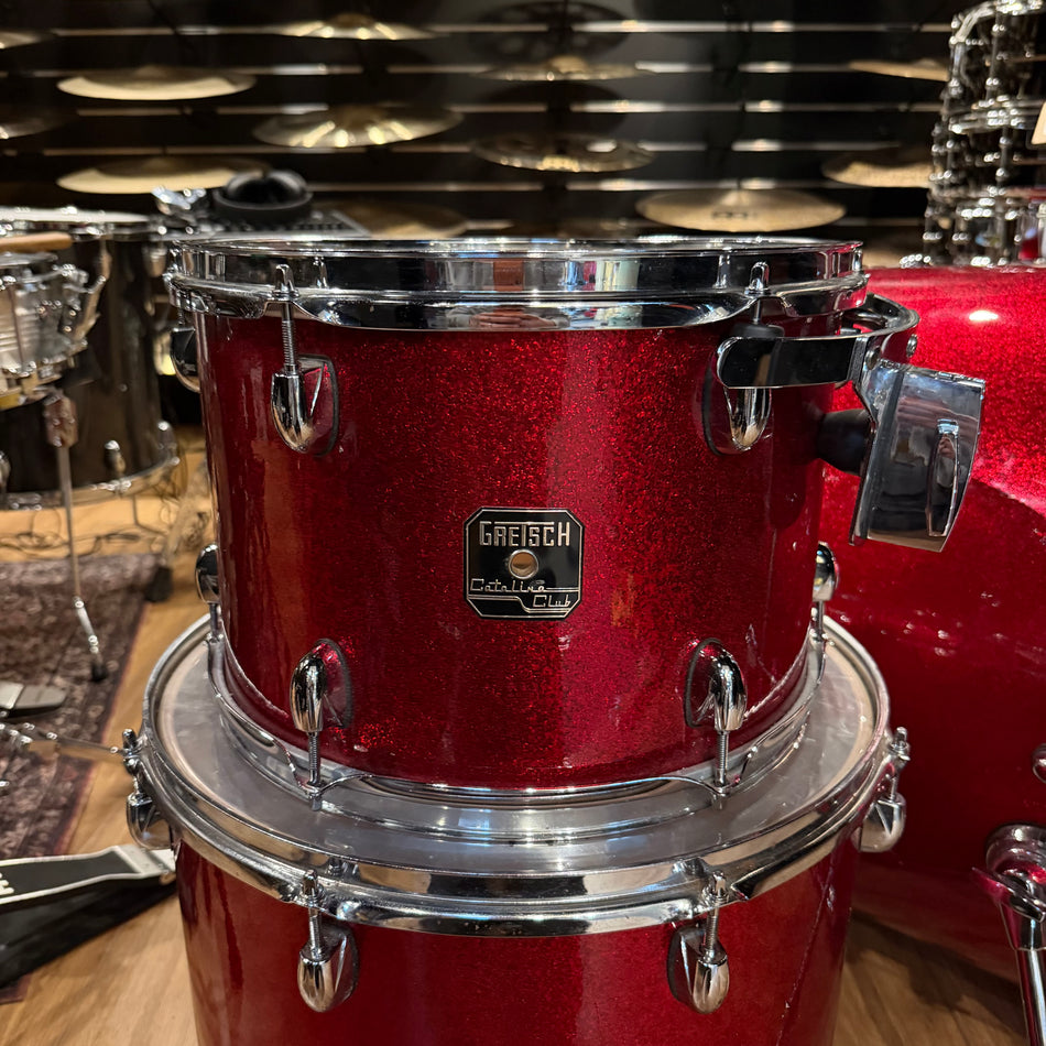 Gretsch Catalina Club 24" Red Sparkle Drum Kit #1319