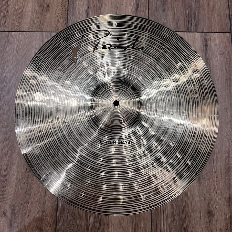 Paiste Precision 18” Thin Crash Cymbal #1337