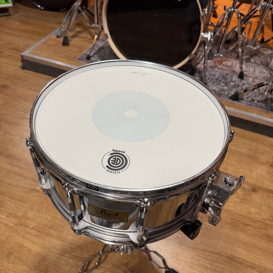 Pearl Free Floater Floating Steel 14x6.5" Snare Drum #1396