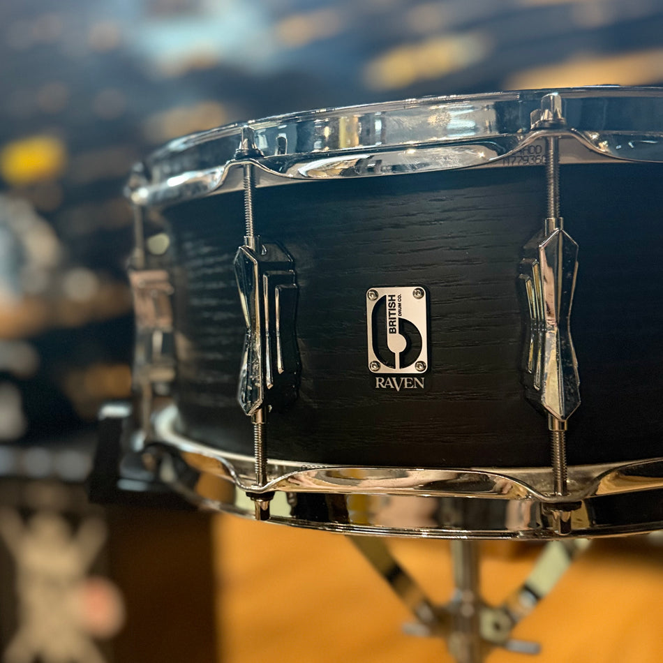 British Drum Company Raven Snare Drum #1358