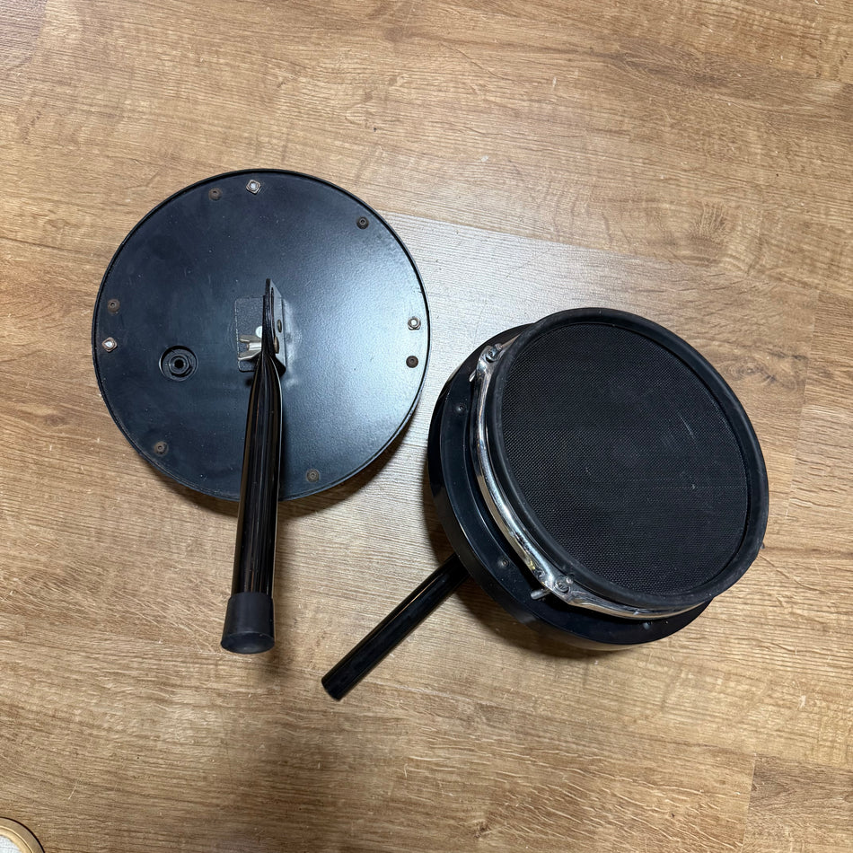 2x Vintage 8" Mesh Electronic Trigger Pads #1270