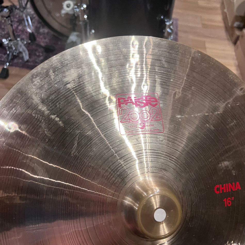 Paiste 2002 16” China Cymbal #1322
