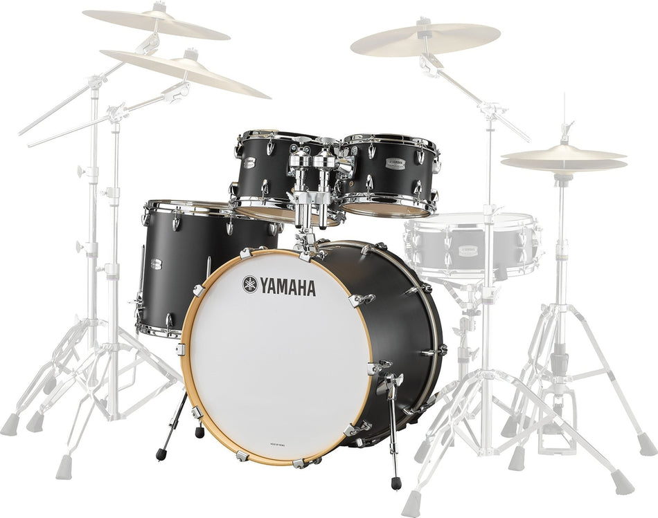 Yamaha Tour Custom Maple  Drum Kit Shell Pack 22" - Licorice Satin
