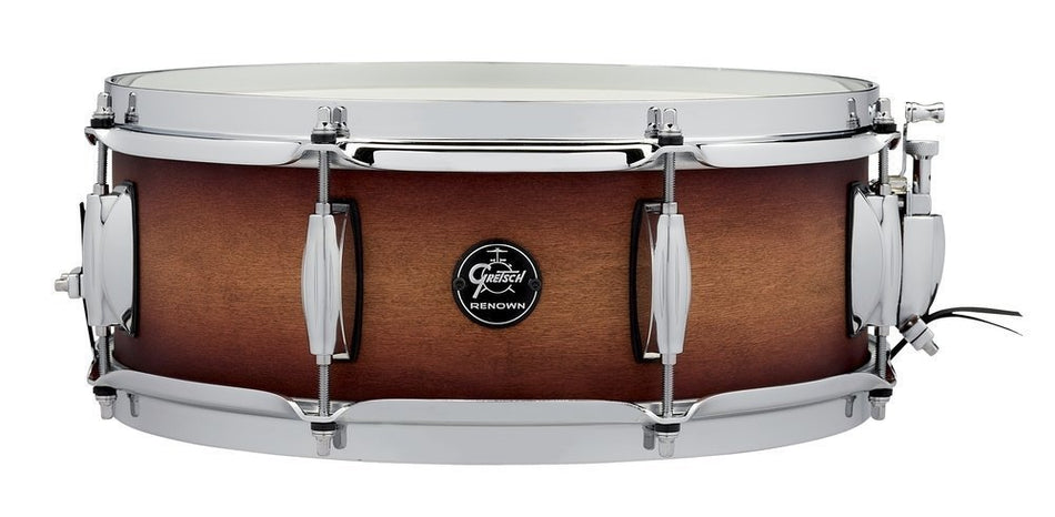 Gretsch Renown Maple Snare Drum 14x5" - Satin Tobacco Burst