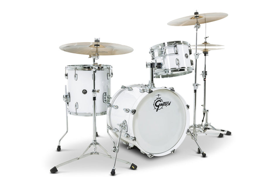 Gretsch Renown Bop Jazz Drum Kit 18" - Piano White