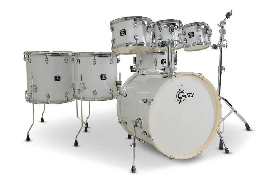 Gretsch Energy 7 Piece Drum Kit White Pearl