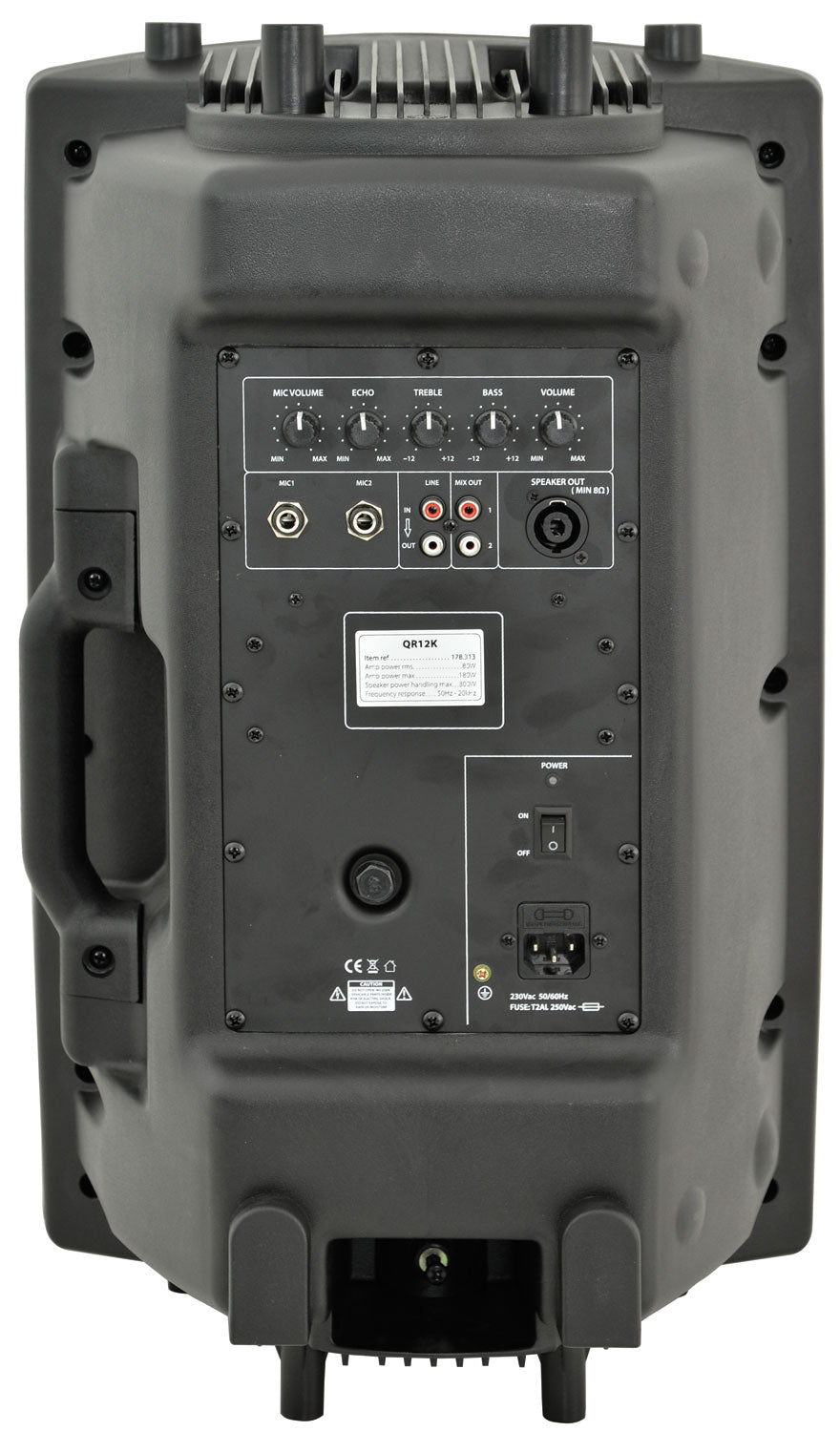 QTX QRK Series Active PA Speaker 12