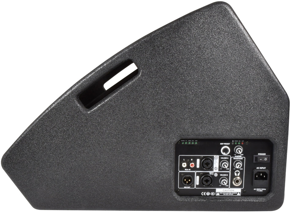 Citronic CM-Series Active Wedge Stage Monitor Bluetooth 15" 350w
