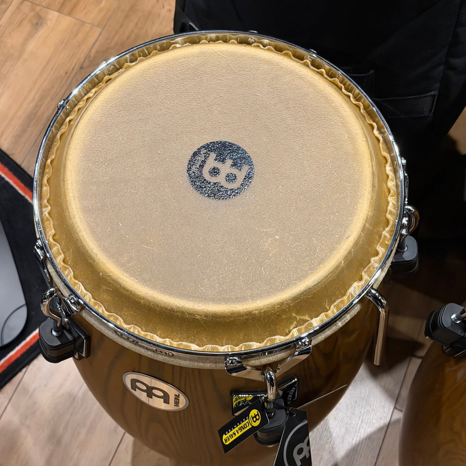 Meinl Woodcraft Series Congas 11", 11 3/4", 12.5" With Meinl Professional Bags #9000COS