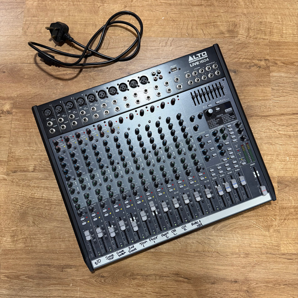 Alto Live 1604 Mixing Desk Console #1317