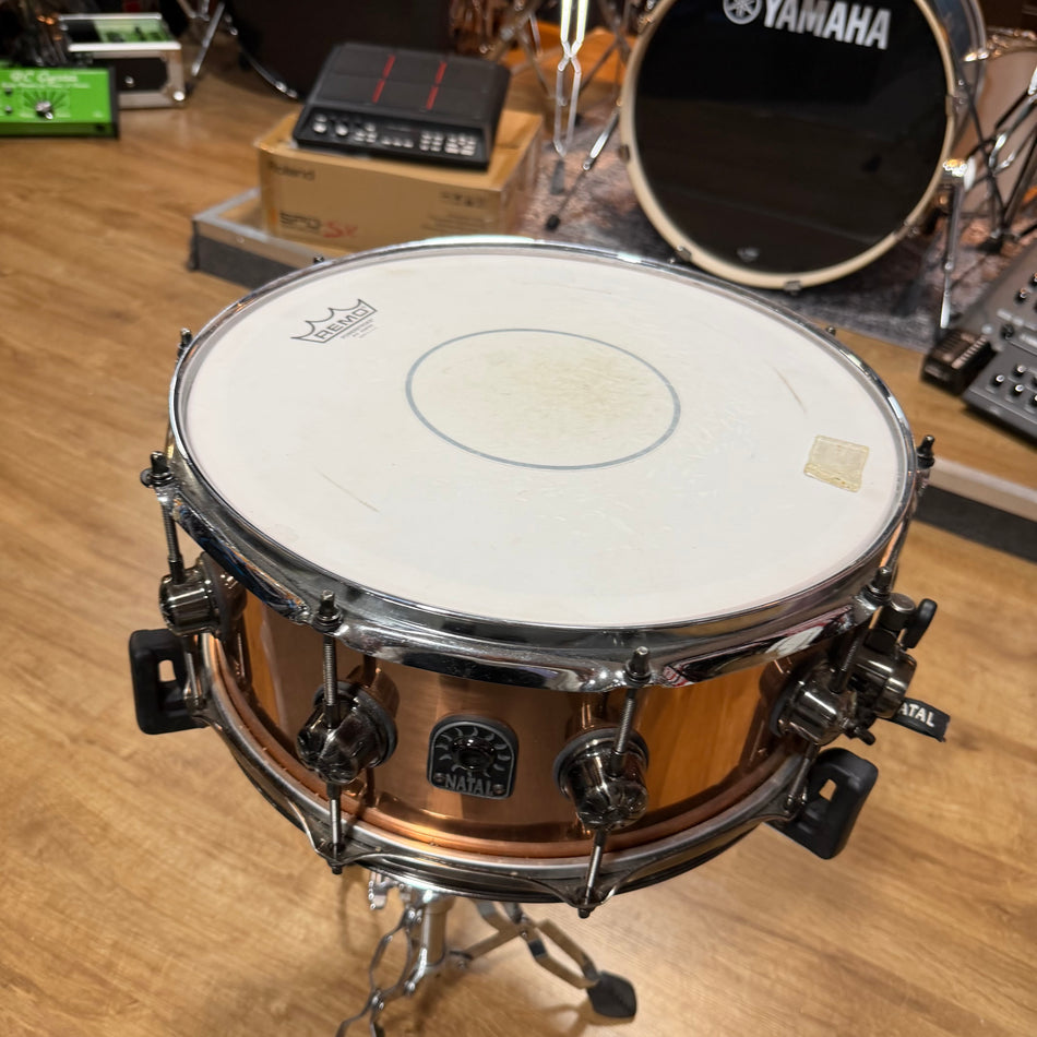 Natal Meta 100% Copper 14x6.5" Snare Drum #1383