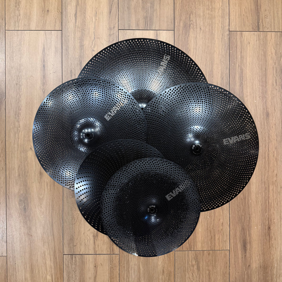 Evans DB One Silent Practice Cymbal Set 20", 18", 16", 14" #1316