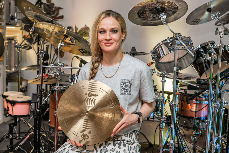 Meinl Cymbals Artist Design Cymbal Anika Nilles Lunar Hats - 14"