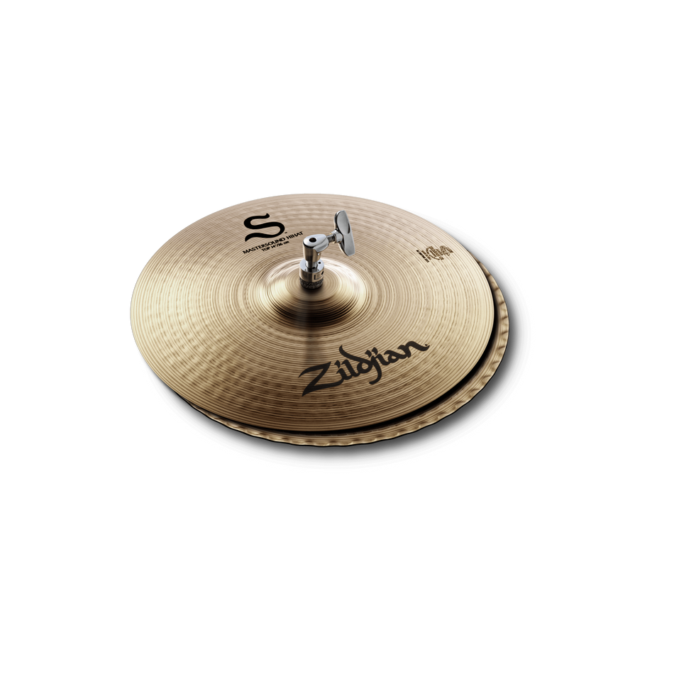 ZILDJIAN 14" S MASTERSOUND HI-HAT CYMBALS