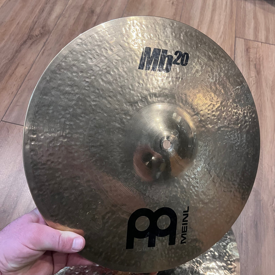Meinl MB20 15” Heavy Soundwave Hi Hat Cymbals #1361