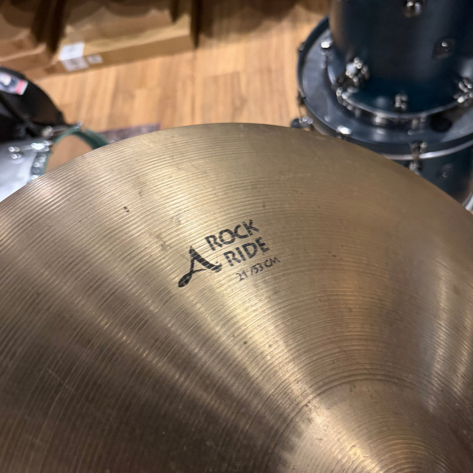 Zildjian A 21" Rock Ride Cymbal #1344