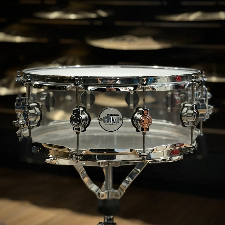 DW Design Acrylic 14x5.5" Snare Drum #WILL1000