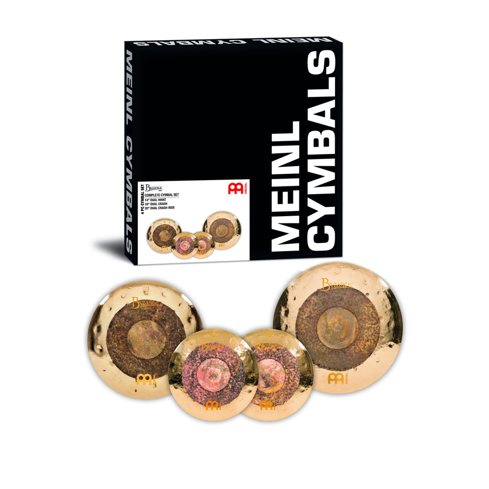 Meinl Cymbals Byzance Dual Complete Cymbal Pack Box Set