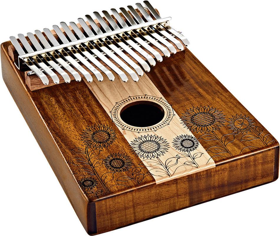 Sonic Energy Sound Hole Kalimba, 17 tones - maple + acacia