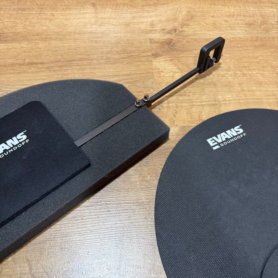 Evans Sound Off Drum Silencer Pads Bass Drum Cymbals #1353