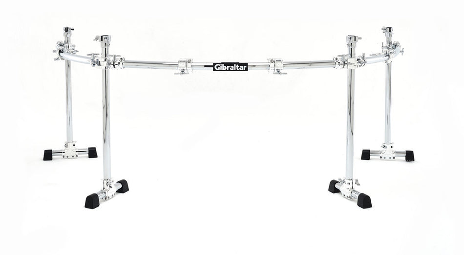 Gibraltar Rack System Chrome Series 4-pole curved Rack
