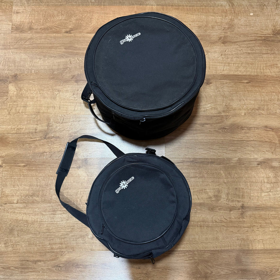 2x Drum Cases 13", 10" #1344
