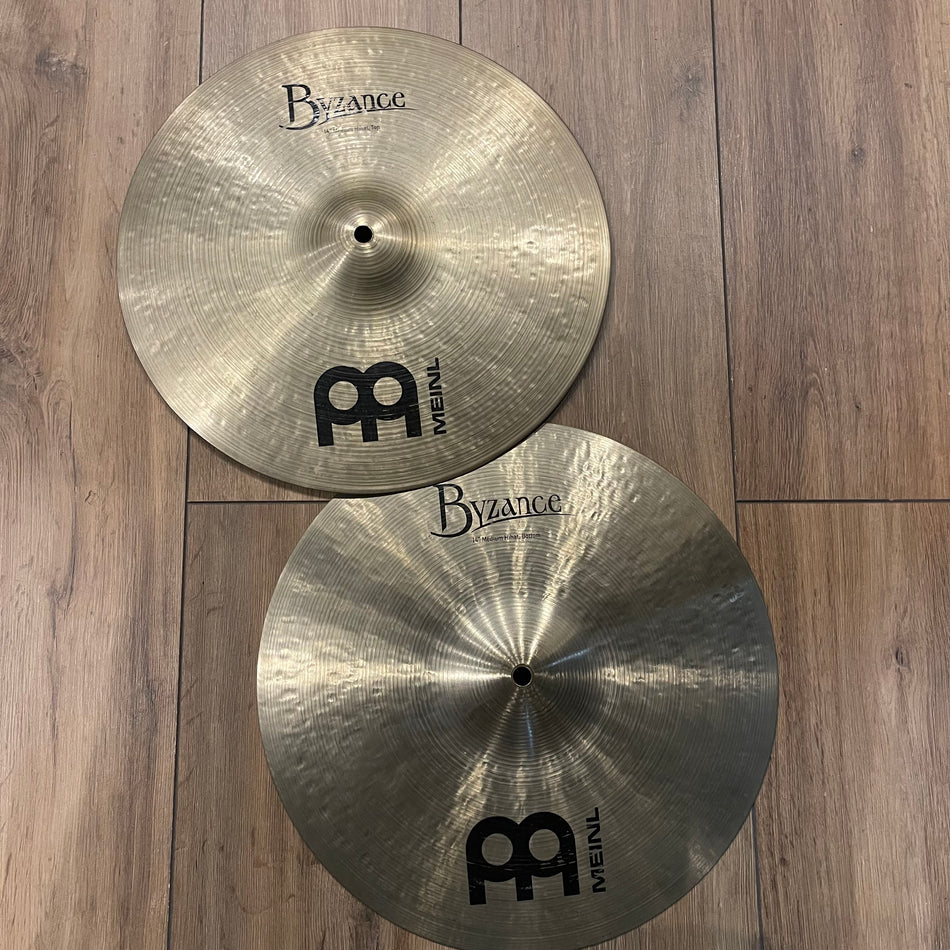 Meinl Byzance 14” Traditional Hi Hat Cymbals #1245