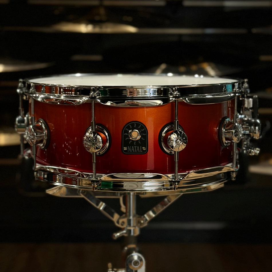 Natal Originals Birch 14”x5.5” Snare Drum In Sunburst Fade #1416