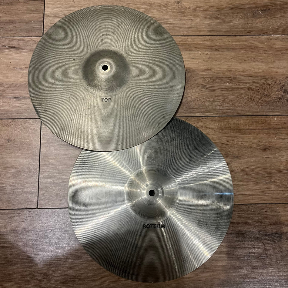 Paiste 101 14” Hi Hat Cymbals Vintage #1365