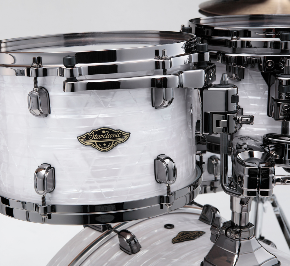 Starclassic Walnut/Birch Drum Kit Shell Pack - White Pearl Limited Edition