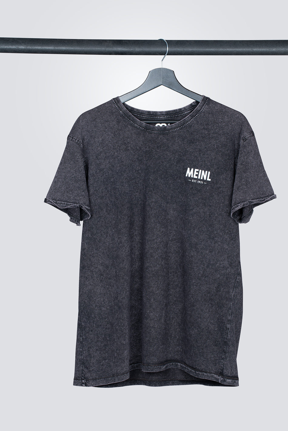MEINL T-Shirt Vintage Logo – Denim Gray EST 1951