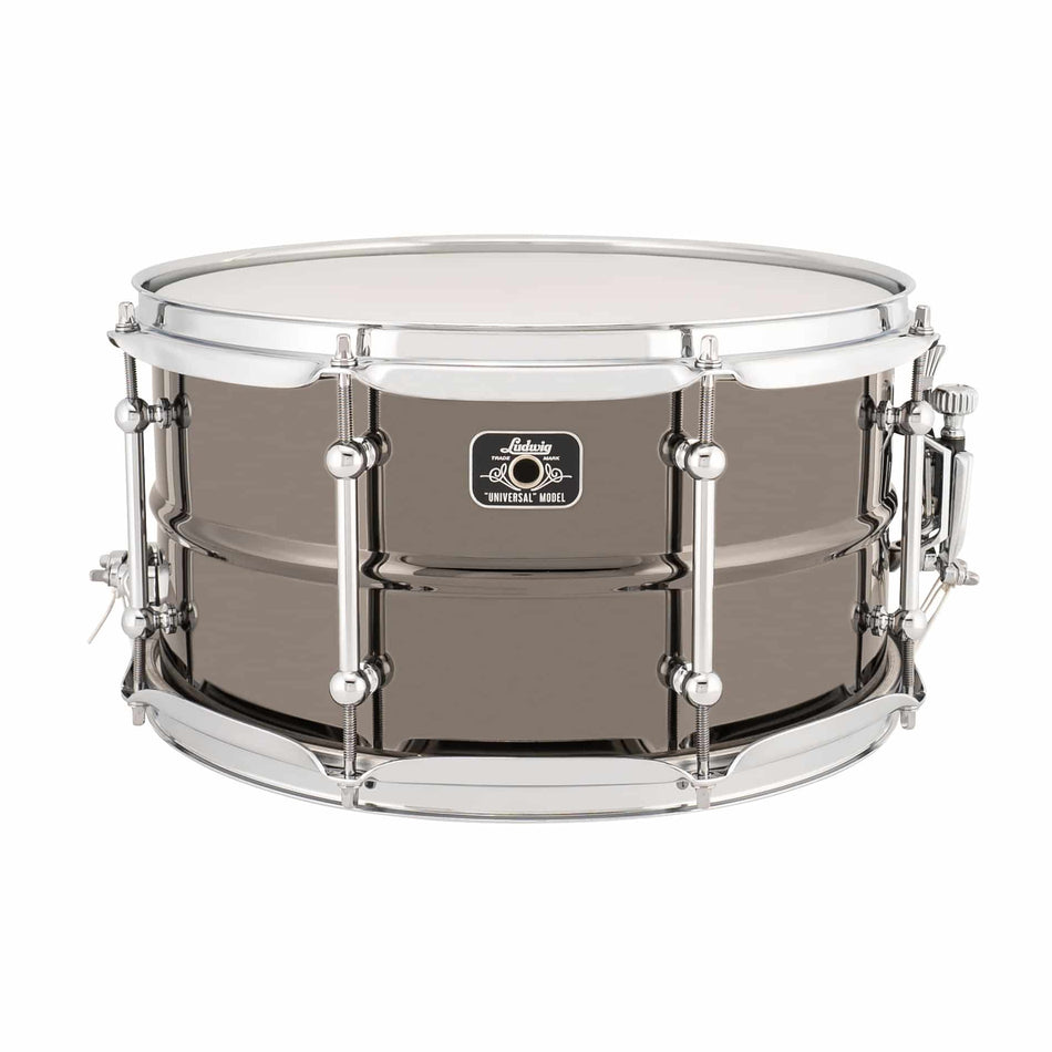 Ludwig Universal Brass Snare drum | 13x7" - Chrome Hardware