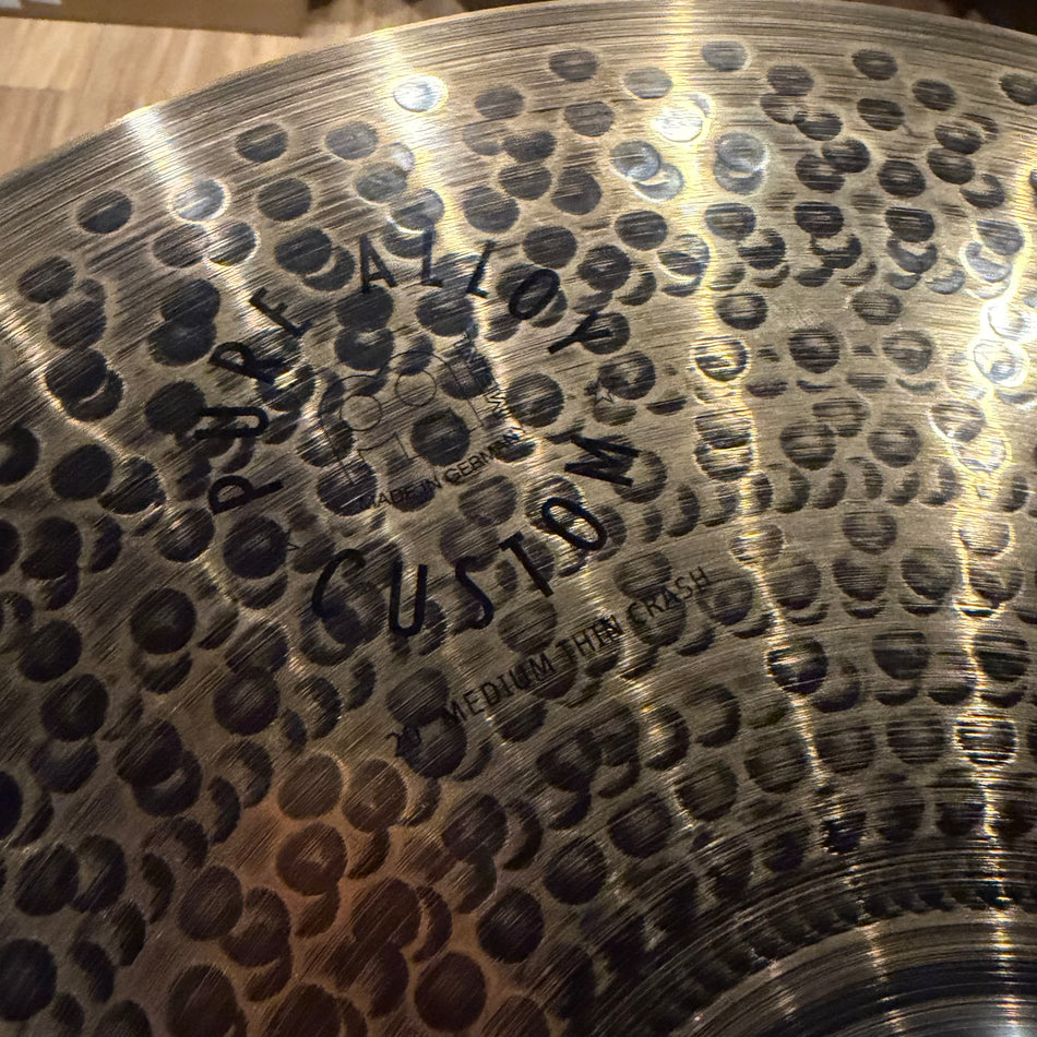 Meinl Pure Alloy Custom 20" Medium Thin Crash Cymbal #1332
