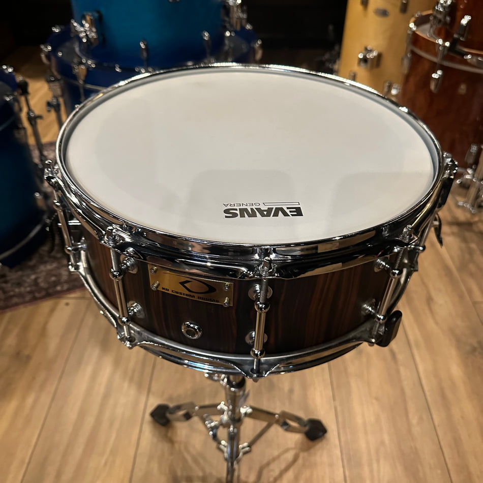KD Custom Drums Vintage Series Birch/Mahogany 14x5.5" Snare Drum #1122