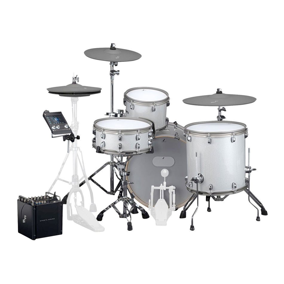 EFNOTE PRO 700 Standard Set 4-Piece Electronic Drum Kit with EFNOTE PRO Sound Module